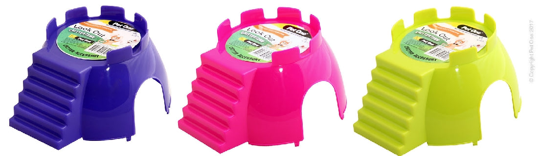 Pet One Crittertown Look Out Hide Small