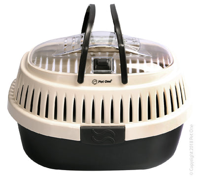Pet One Carrier Small Animal 33L X 25.5D X 22.5Cm