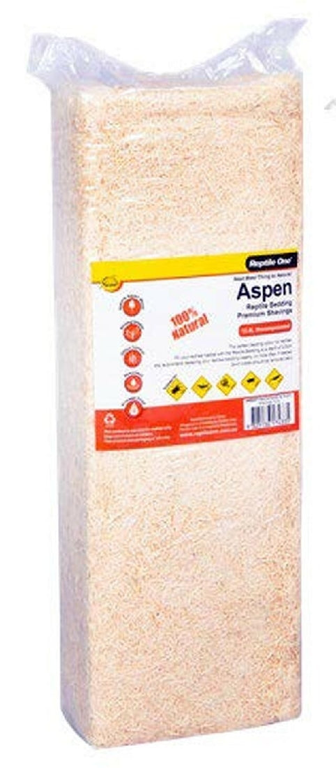 Repti One Reptile Bedding Aspen Shavings 1kg/15.5L