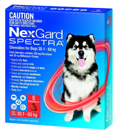Nexgard Spectra 30.1Kg-60Kg