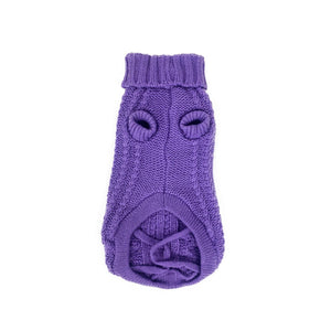 Huskimo Dog Jumper Frenchknit Lavender