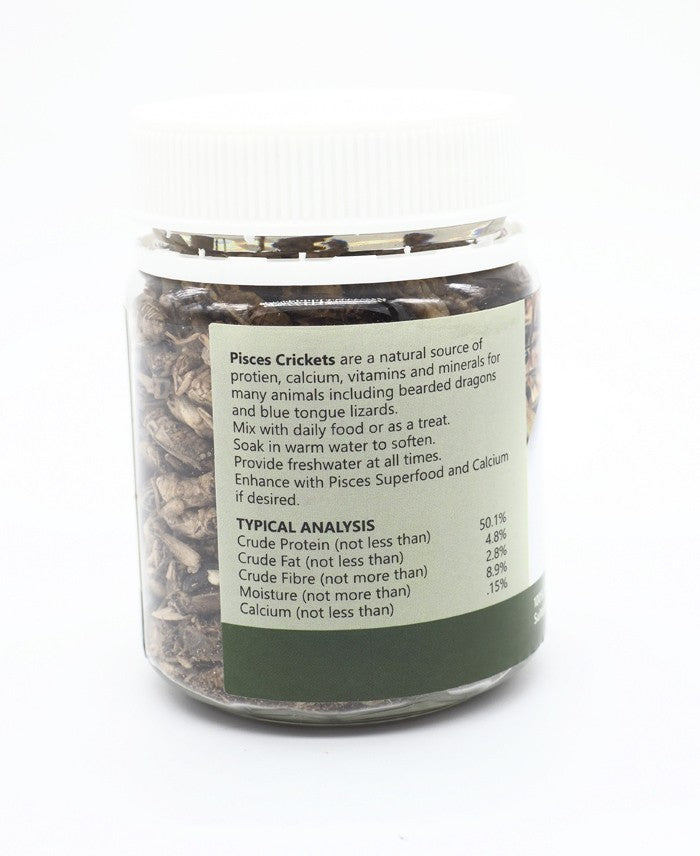 Pisces Freeze Dried Crickets Jar 35G