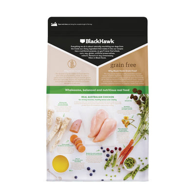 Black Hawk Adult Grain Free Chic 2.5Kg