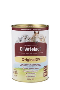 Di-vetelact Low lactose Milk Supplement for Animals 900G
