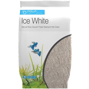 Aqua Natural Gravel Ice White 4.53kg