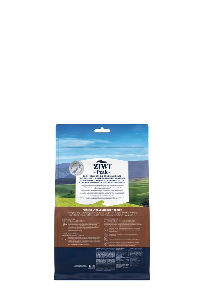 Ziwi Peak Dog Beef 454g