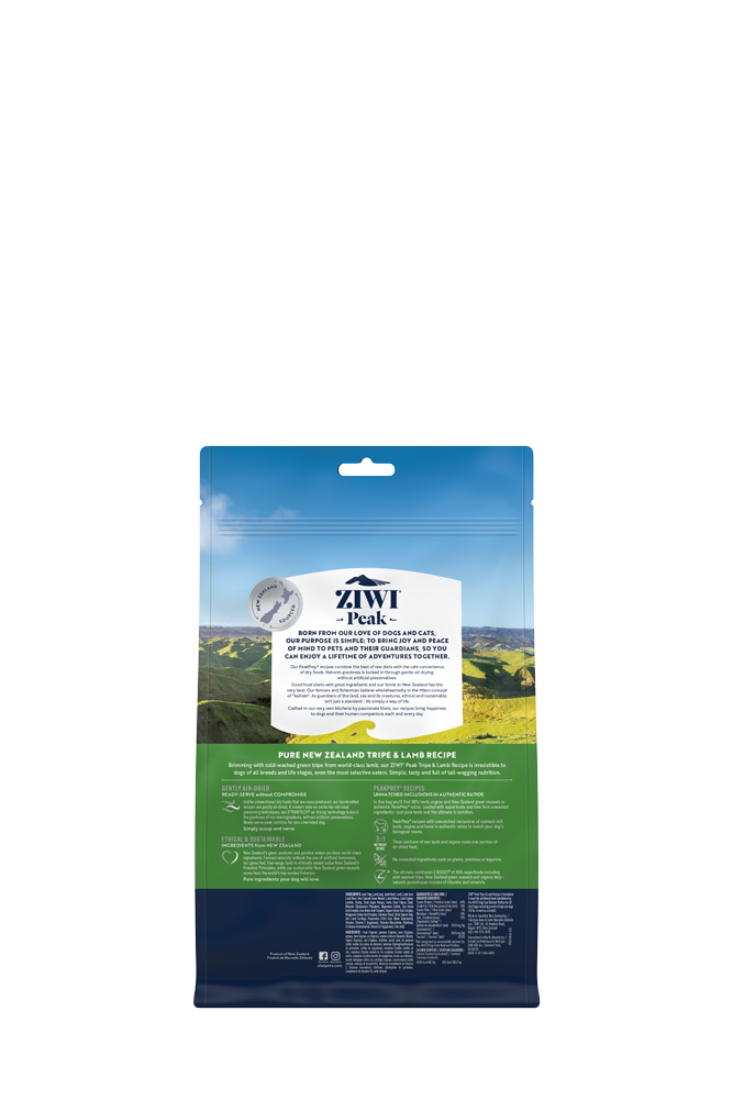 Ziwi Peak Dog Tripe & Lamb 454g