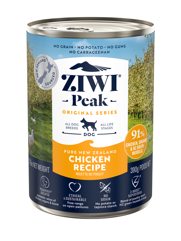 ZIWI Peak Dog Chicken Can 390g