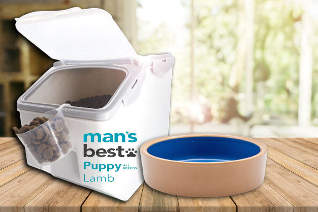 Man's Best Premium Grain Free Puppy Lamb 5Kg Swap & Go *Available In Store or Local Delivery Only*