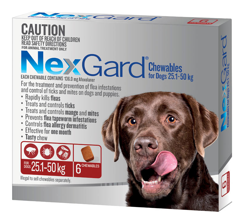 Nexgard Extra Large 25.1Kg-50Kg