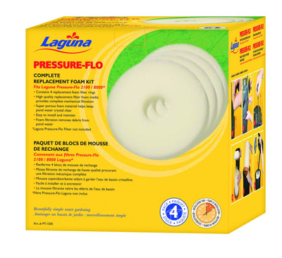 Laguna Pressure Flo Foam (for filter PT1504 8000) 4 Pack