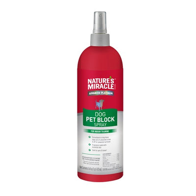 Nature's Miracle Dog Pet Block Spray 473ml 