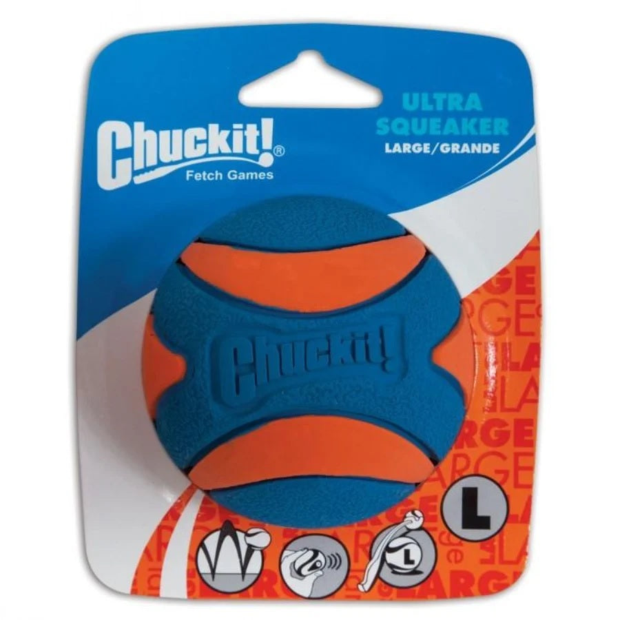 Chuckit Ultra Sqeaker Ball  Large 7.5cm – 1pk