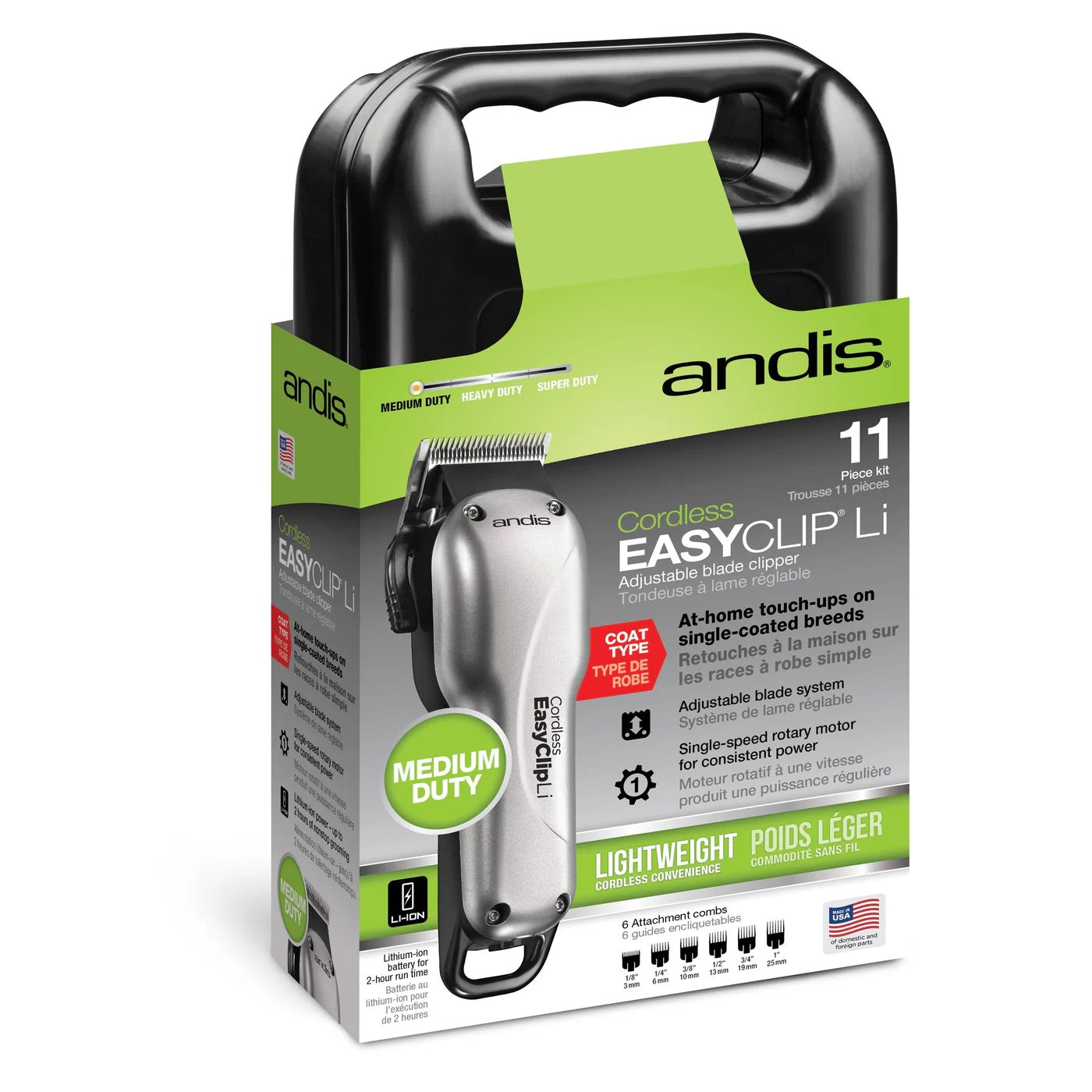 Andis Cordless Easy Clip Li