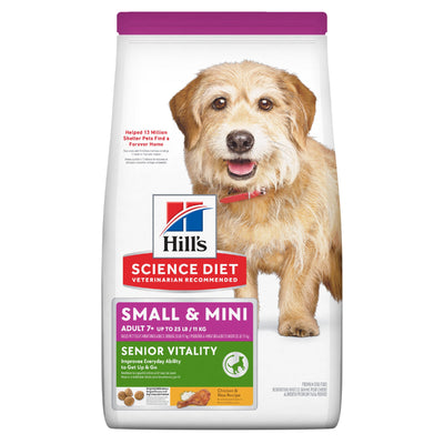 Science Diet Dog Senior Vitality Small & Mini 1.58kg 