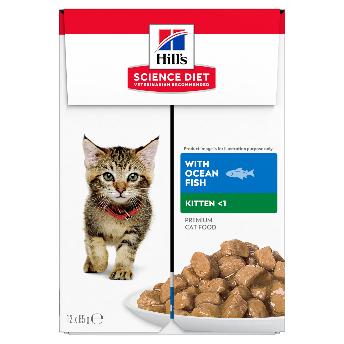 Science Diet Cat Kitten Ocean Fish 85g Pouch
