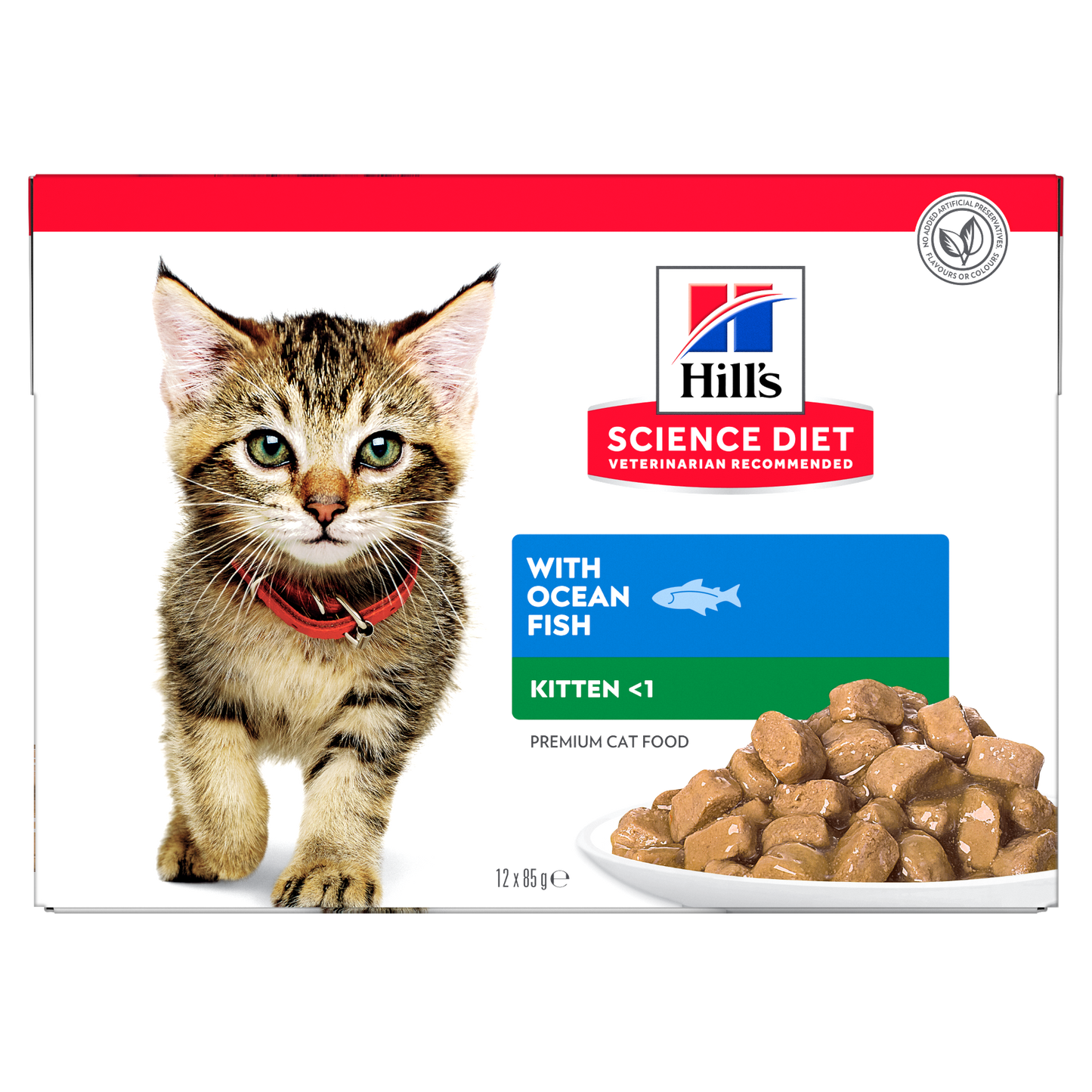 Science Diet Cat Kitten Ocean Fish 85g Pouch