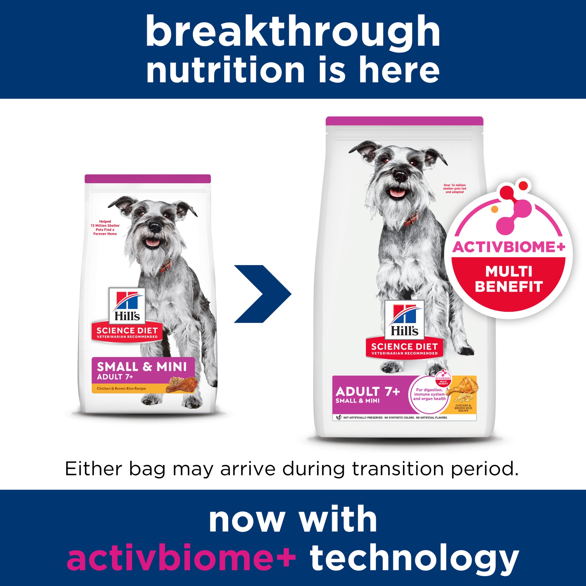 Science Diet Dog 7+ Small & Mini 1.5kg 