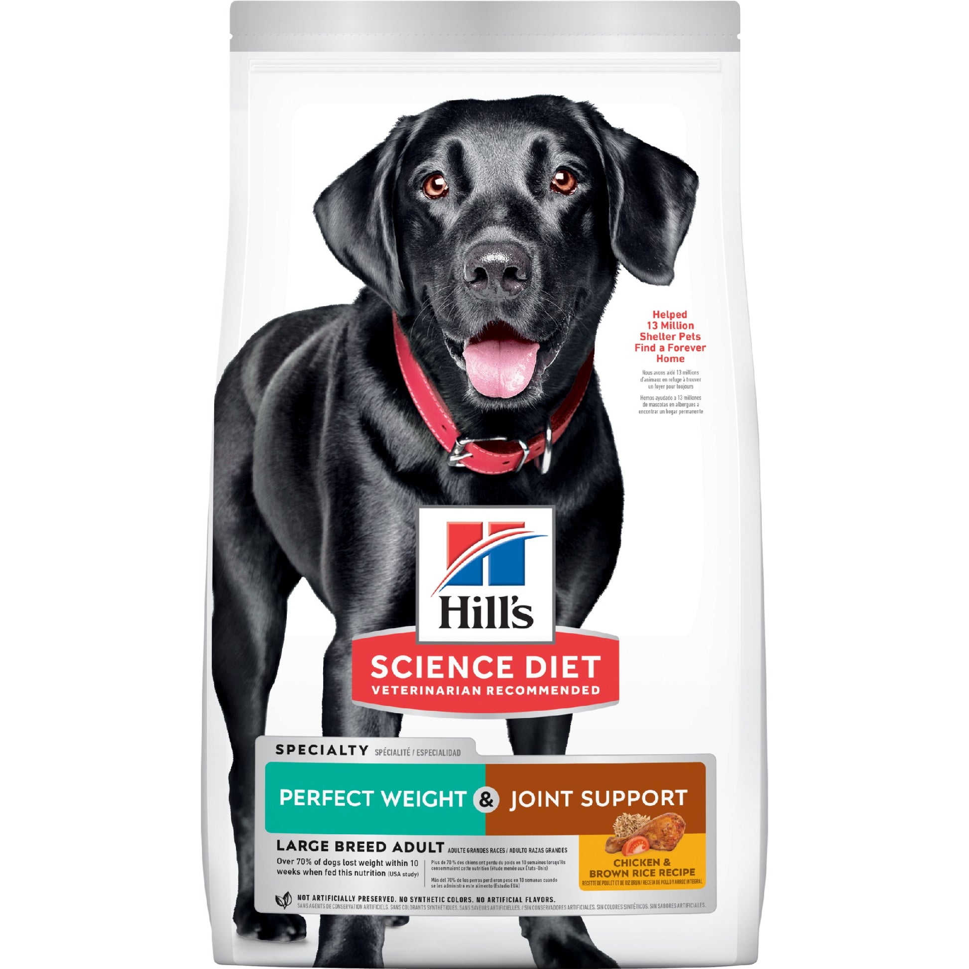 Science Diet Dog Large Breed Perfect Weight & Joint Support 11.34kg