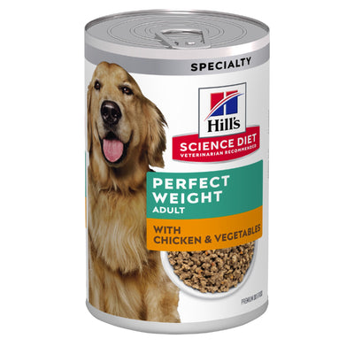 Science Diet Dog Perfect Weight 363g Can
