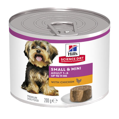Science Diet Small & Mini Chicken Can 200g