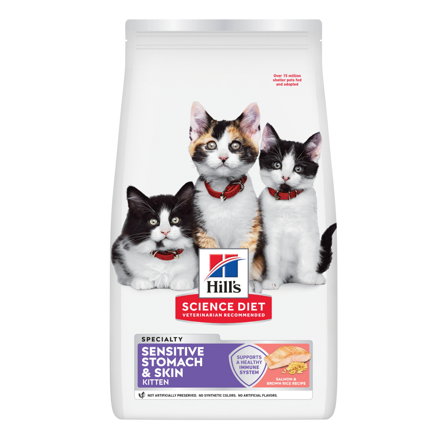 Science Diet Cat Kitten Sensitive Skin and Stomach 1.58Kg
