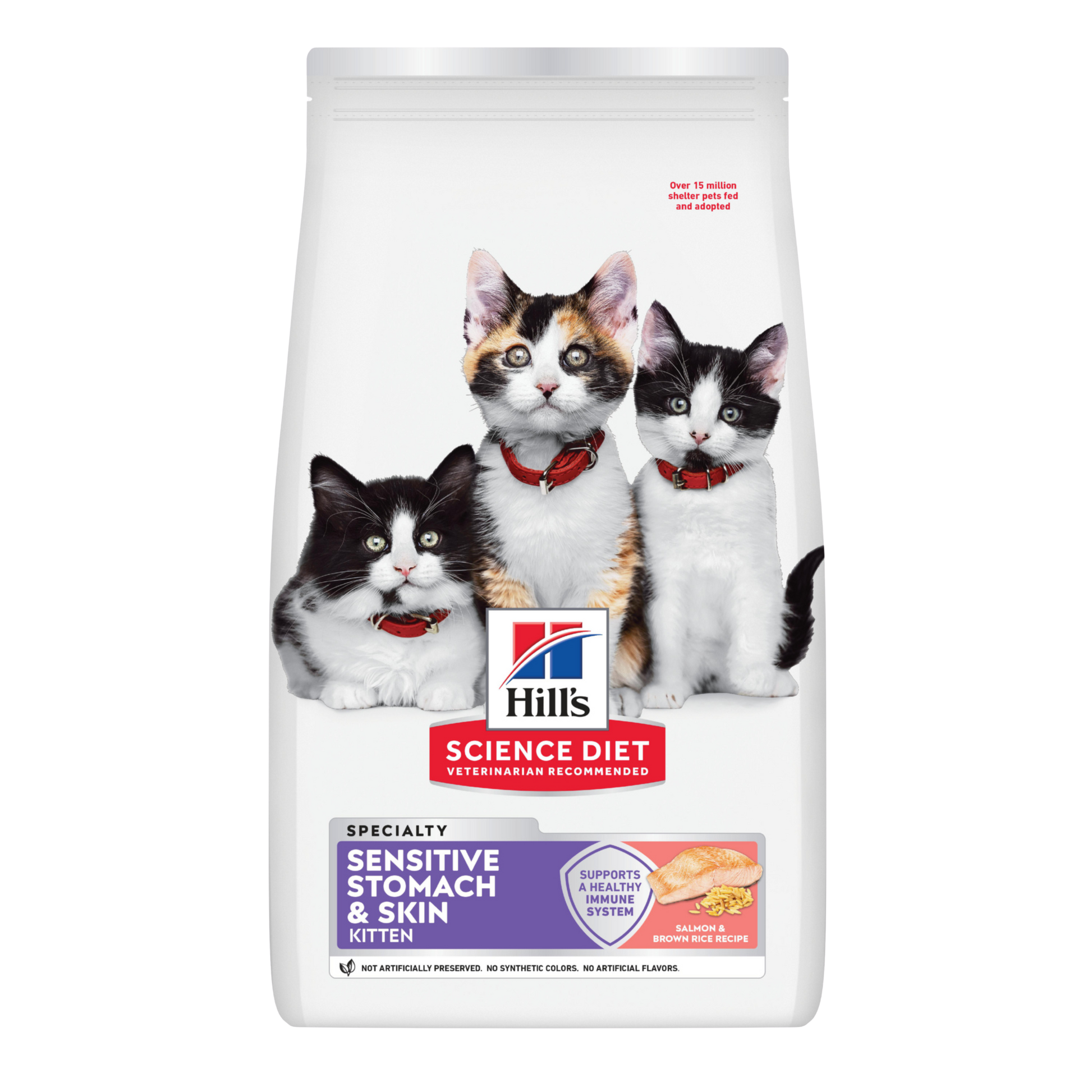 Science Diet Cat Kitten Sensitive Skin and Stomach 1.58Kg