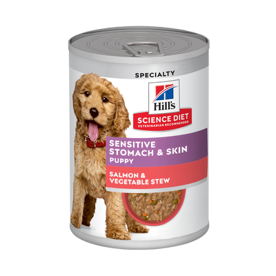 Science Diet Dog Puppy Sensitive Skin & Stomach 354g