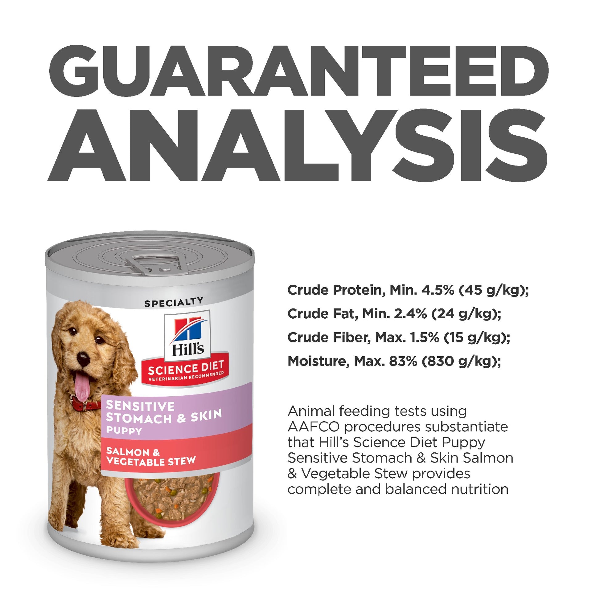 Science Diet Dog Puppy Sensitive Skin & Stomach 354g