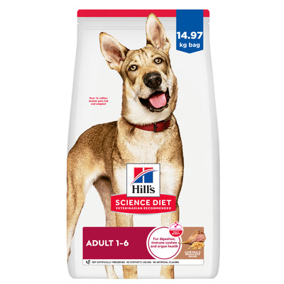 Science Diet Dog Adult Lamb and Rice 14.97kg 