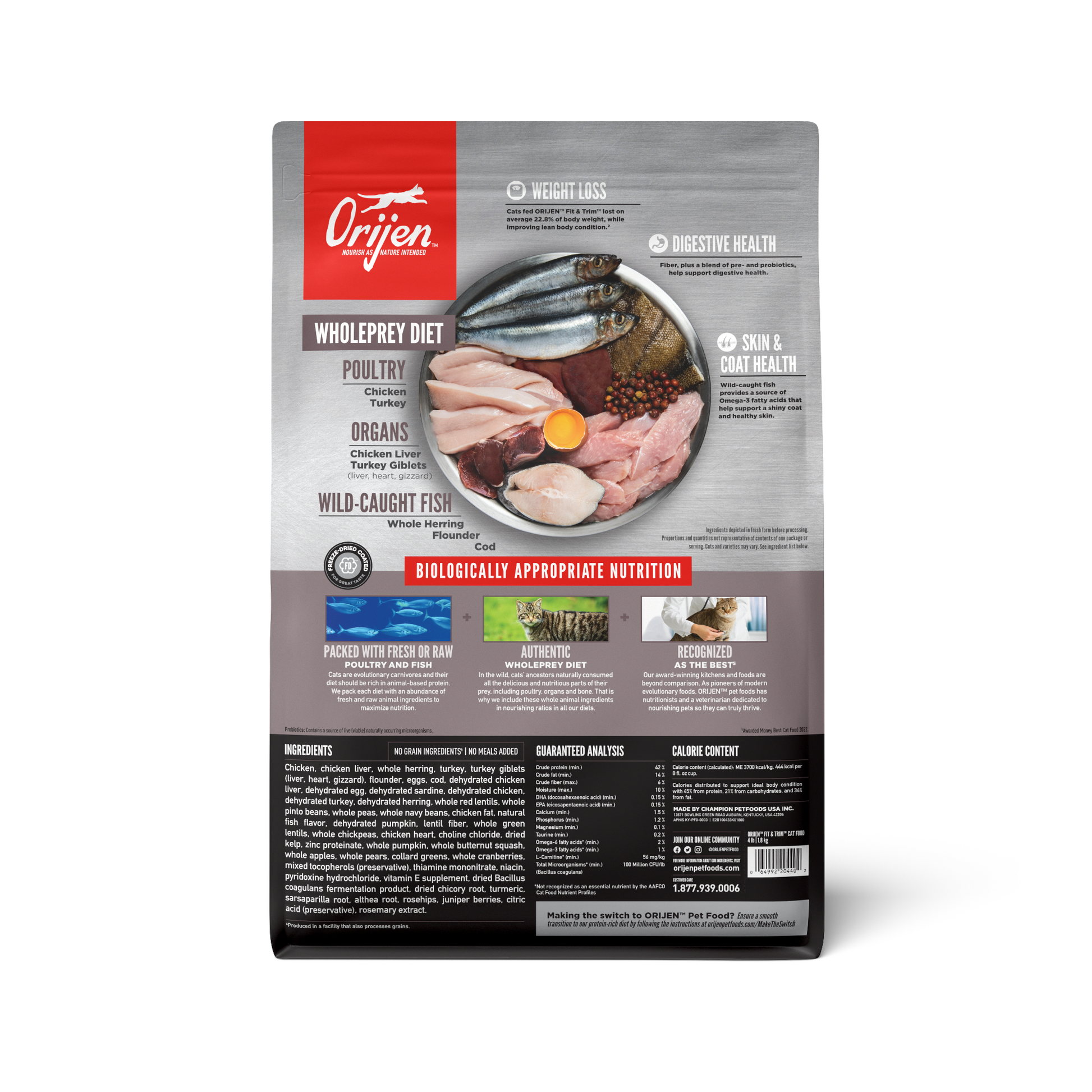 Orijen Cat Fit & Trim 1.8kg