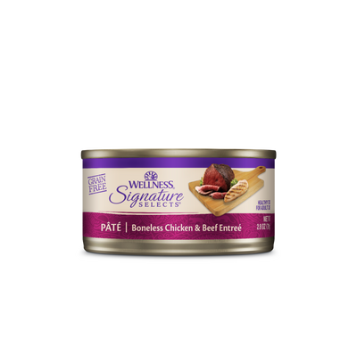 Wellness Sig Cat Chicken & Beef Entree 79G 