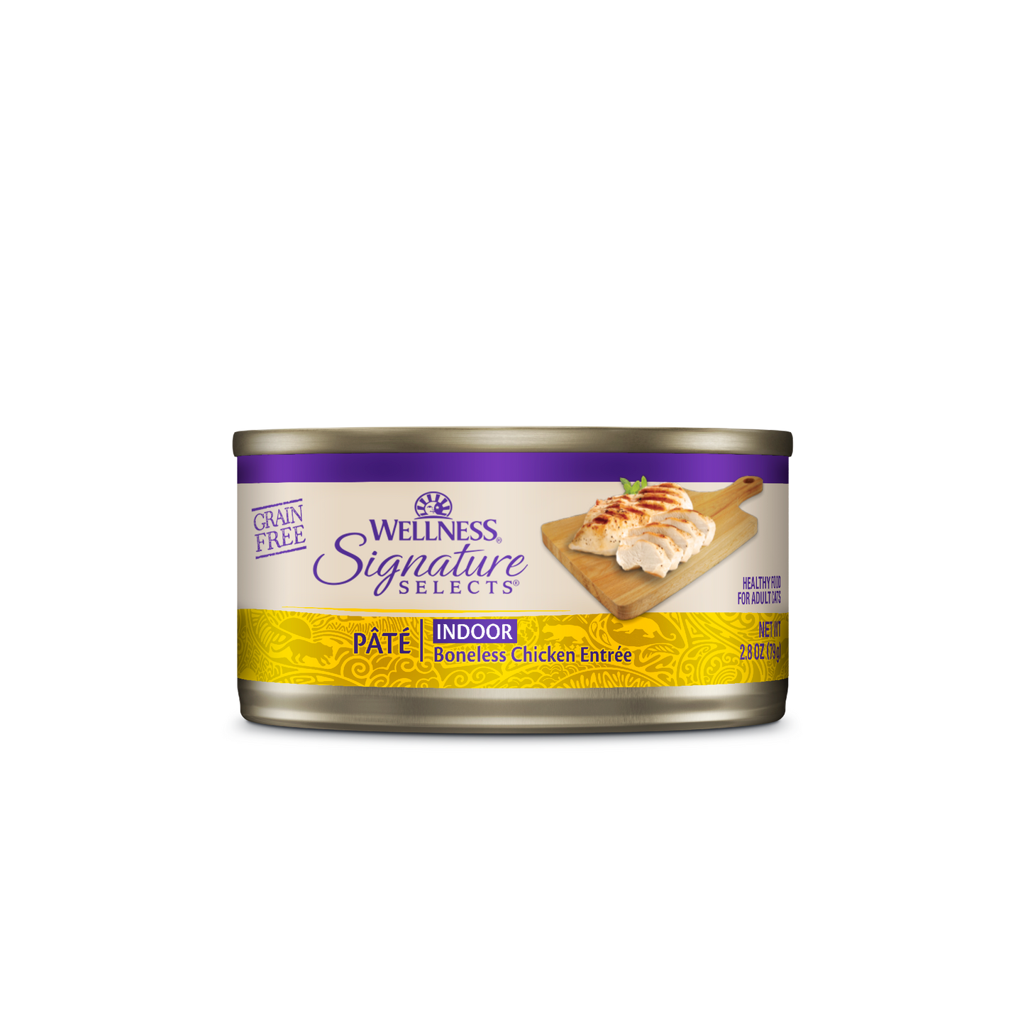 Wellness Sig Cat Pate Chicken 79G