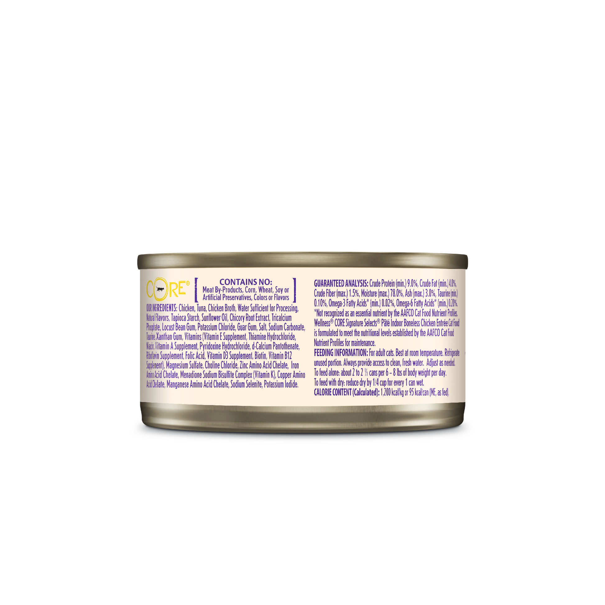 Wellness Sig Cat Pate Chicken 79G