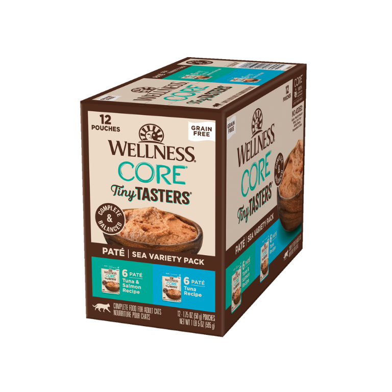 Box of 12 Wellness Cat Sea Variety 50G
