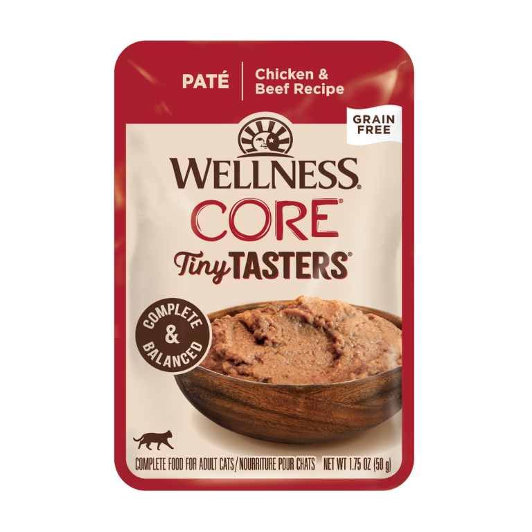 Wellness Cat T/T Chk & Beef 50G