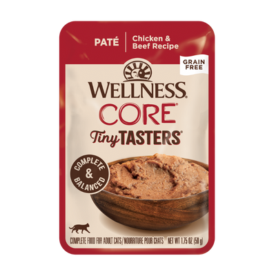 Wellness Cat T/T Chk & Beef 50G