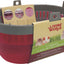 Living World small animal carrier lrg Burgandy