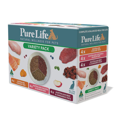Pure Life Adult Cat Variety 12 Pack 80g