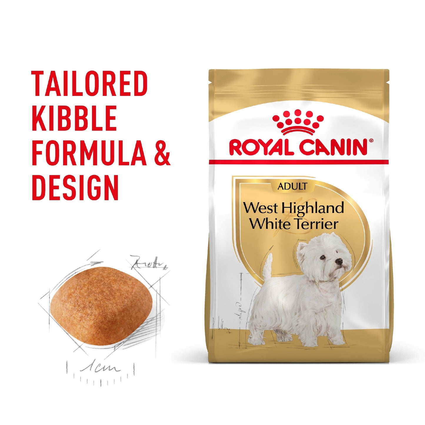 Royal Canin Dog West Highland Terrier Adult 3kg