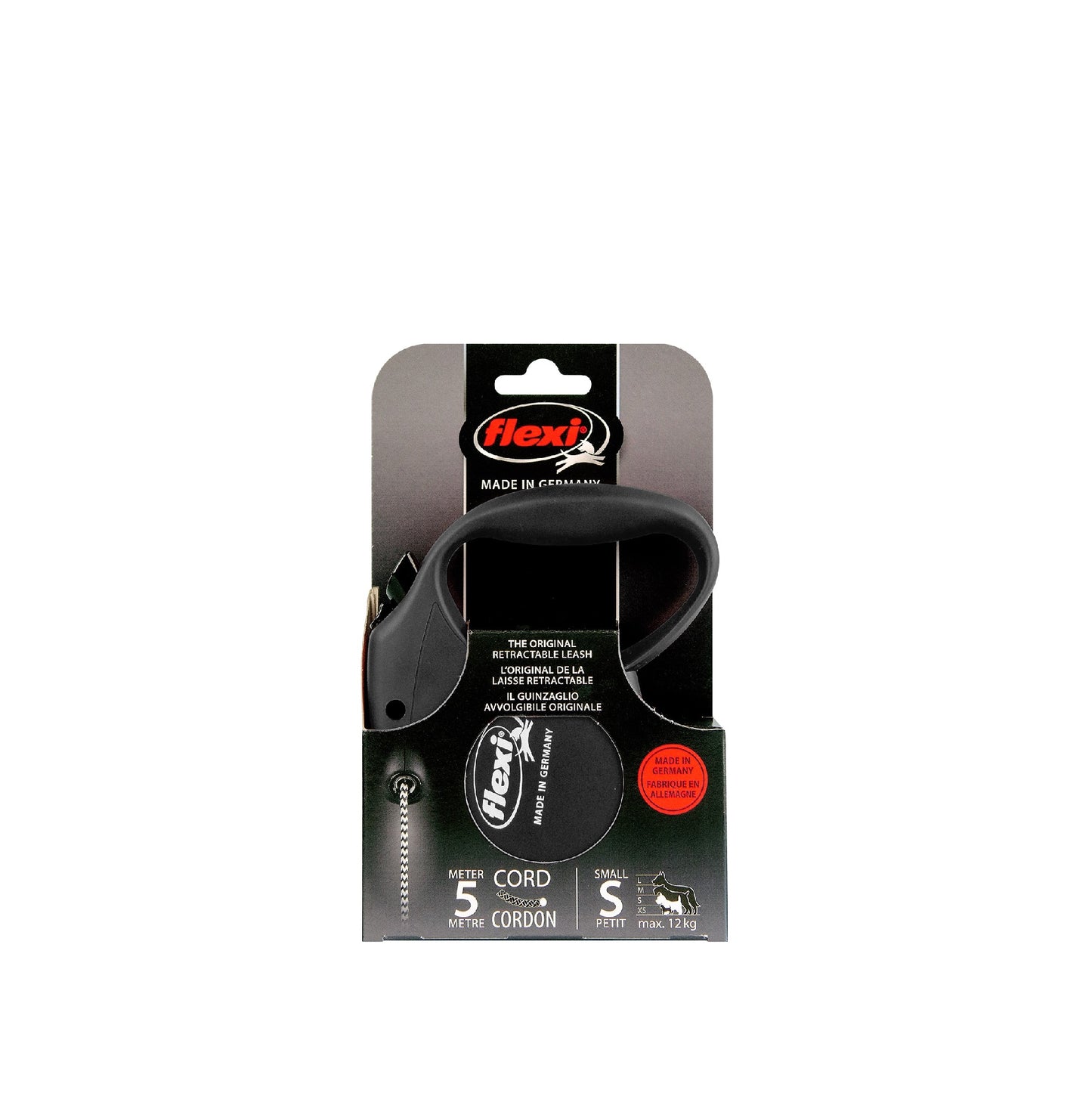 Flexi Lead Cord Small 5 mtr [Clr:Black]