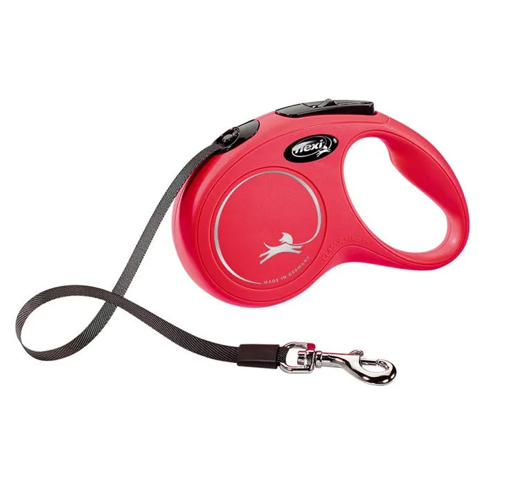 Flexi Classic Tape Red Med 5m