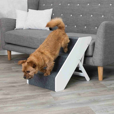 Trixie Stairs Height-Adjust 40 × 67cm White