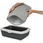 Trixie Cat Litter Tray Sieve-Mat Eva 35x45cm Black