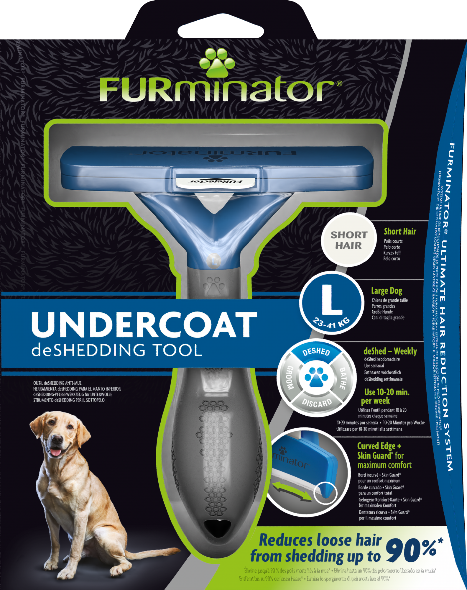 Furminator Undercoat Lrg Short Hair Dog