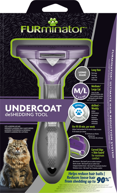 Furminator Undercoat M/L Long Hair Cat