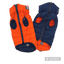 Hampton Hound Orange & Navy Reversible Dog Puffer Jacket [Sz:XS 25cm]