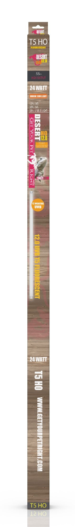 Get Your Pet Right 54Watt T5 High Output Desert (115cm) [Bulb Str:12.0]