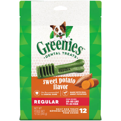 Greenies Sweet Potato Regular 340G 