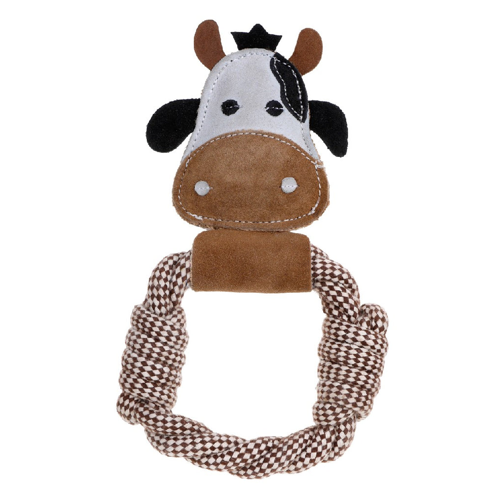 Buy Sustainable Dog Toys Online Australia Country Tails Cow Rope Dog